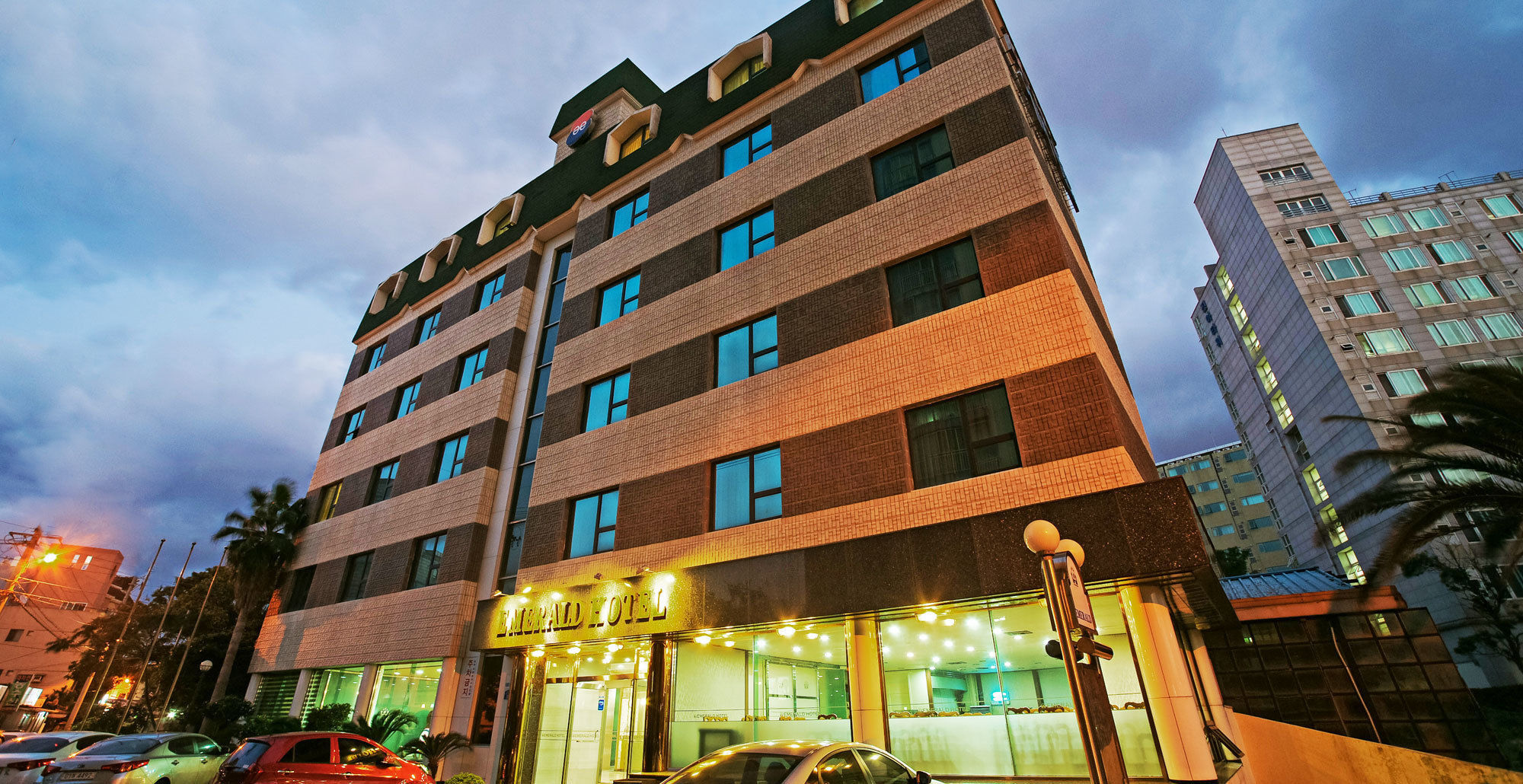Emerald Hotel Jeju Exterior foto